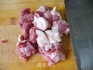 沂蒙农家菜---米豆皮炖肉的做法步骤：4