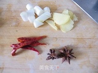 沂蒙农家菜---米豆皮炖肉的做法步骤:5