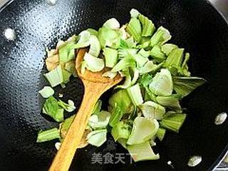 简单家常菜---青菜烧油面筋的做法步骤：10