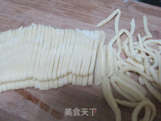 香菇肉丁鸡蛋面的做法步骤:10