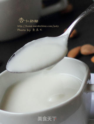 杏仁奶糊的做法步骤:15