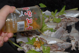 香芹煮鹿仔的做法步骤:6