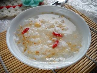 花生芝麻粥的做法步骤:6