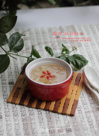 雪耳秋梨糖水的做法步骤:9