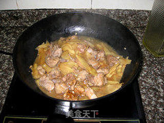嫩姜爆兔肉的做法步骤:6