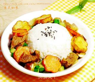 牛肉与咖喱真是绝配---牛肉咖喱饭的做法步骤:12