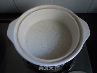 补气虚益脾胃的---【鳌花鱼豆腐粥】的做法步骤：2