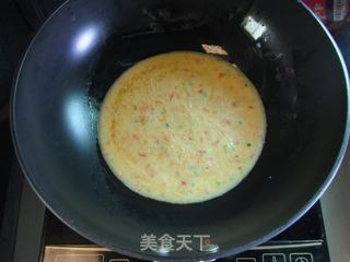 经典搭配—番茄蛋饼的做法步骤:9