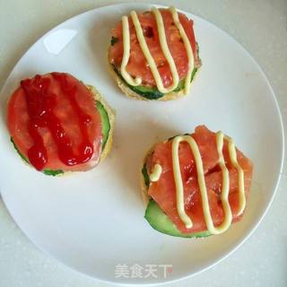 给你一整天活力的早餐------芝士猪排小汉堡的做法步骤:5