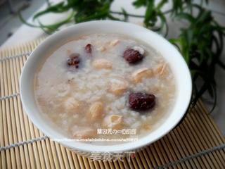 红枣花生粥的做法步骤:6