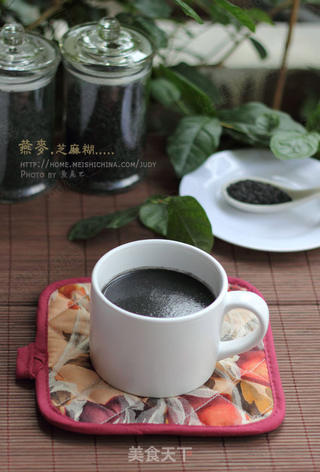 燕麦芝麻糊的做法步骤:10