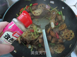 干锅排骨的做法步骤:14