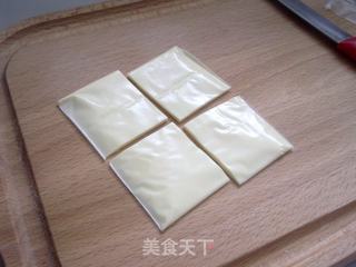 国庆节之早餐【奶酪吐司脆】的做法步骤:2