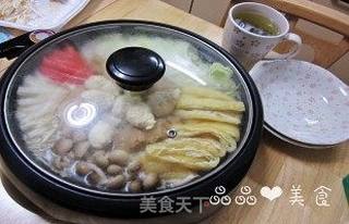 相扑运动员的最爱——鸡汤什锦锅的做法步骤:16