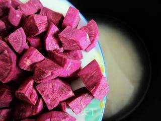 紫色的诱惑---紫薯饭的做法步骤:5