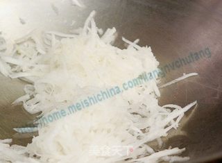 港式金黄萝卜糕的做法步骤：5