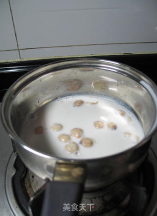 莲子鲜奶露的做法步骤:9