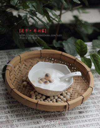 莲子鲜奶露的做法步骤:10