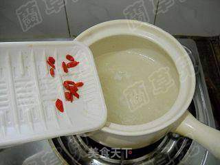 枸杞柚子粥的做法步骤:4