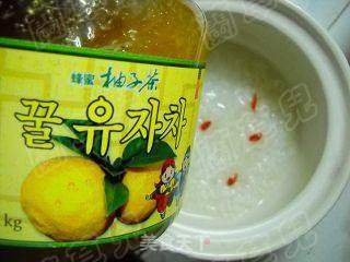 枸杞柚子粥的做法步骤:5