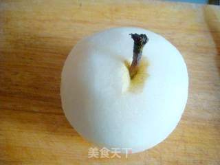萝卜雪梨蜂蜜水的做法步骤:2