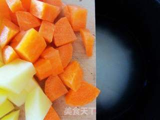 宝贝的最爱---胡萝卜土豆饭的做法步骤:4