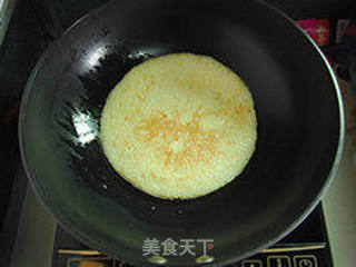 方便快捷—米饭鸡蛋饼的做法步骤:6