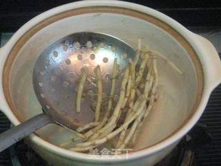 鱼腥草木芙蓉花粥的做法步骤:2