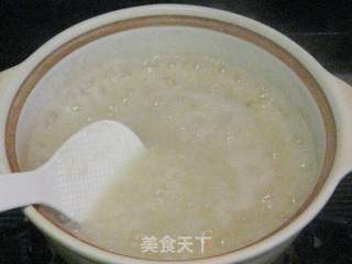 鱼腥草木芙蓉花粥的做法步骤:4