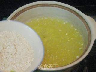 金银花瘦肉粥的做法步骤:3