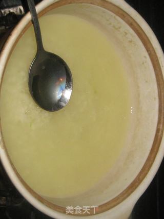 金银花瘦肉粥的做法步骤:4