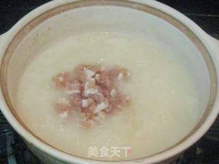金银花瘦肉粥的做法步骤:5