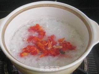 石榴花糯米粥的做法步骤:4