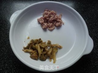 开胃增食补气添精的---【榨菜瘦肉粥】的做法步骤:3