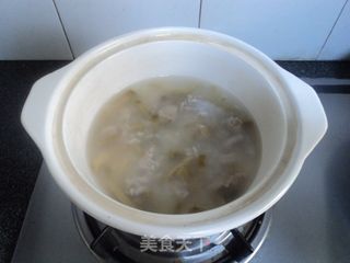 开胃增食补气添精的---【榨菜瘦肉粥】的做法步骤:6