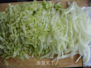 大白菜炒千张丝的做法步骤：3