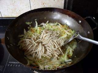 大白菜炒千张丝的做法步骤：9