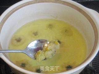 菊花枸杞糯米粥的做法步骤:3