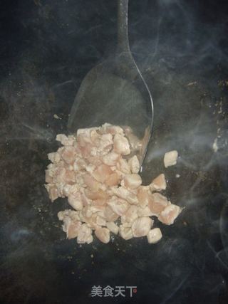 毛豆鸡丁的做法步骤：3