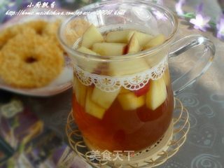 阳光下的果味茶香----苹果柠檬红茶的做法步骤:9
