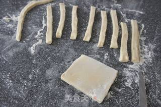自制244层酥皮 菠萝布丁丹麦酥 及 奶酪酥条的做法步骤：8