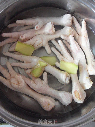 【荤菜】泡菜鸡爪的做法步骤:3