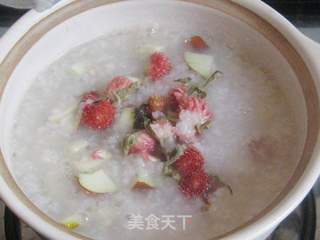 红巧梅花核桃糯米粥的做法步骤:7