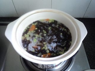 平肝降压防止动脉硬化的---【紫菜减肥粥】的做法步骤:7