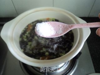 平肝降压防止动脉硬化的---【紫菜减肥粥】的做法步骤:8