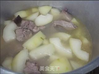 冬季靓汤 木瓜瑶柱煲老鸭的做法步骤：5