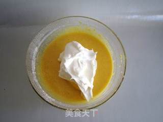 玉米面戚风蛋糕的做法步骤:6