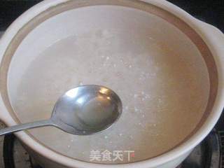 南瓜花糯米粥的做法步骤：5