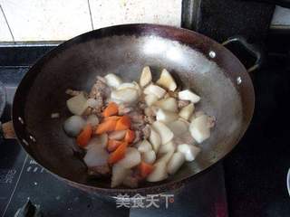 苏北风味--------辣萝卜烧肉的做法步骤:10