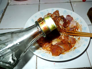 牙签鸡腿肉的做法步骤：9